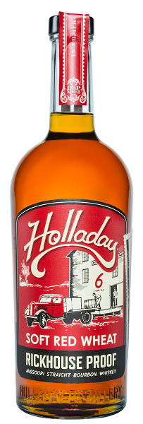 Holladay Soft Red Wheat Rickhouse Proof Straight Bourbon Whiskey