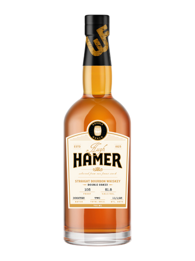 Hugh Hamer Straight Bourbon Whiskey Double Oaked