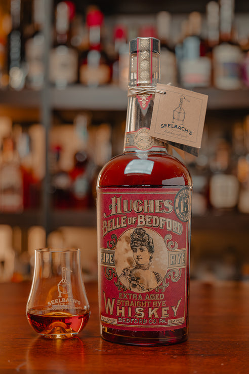 Hughes Brothers "Belle of Bedford" 13-Year Single Barrel #3872 112.47 proof - Selected by Seelbach's