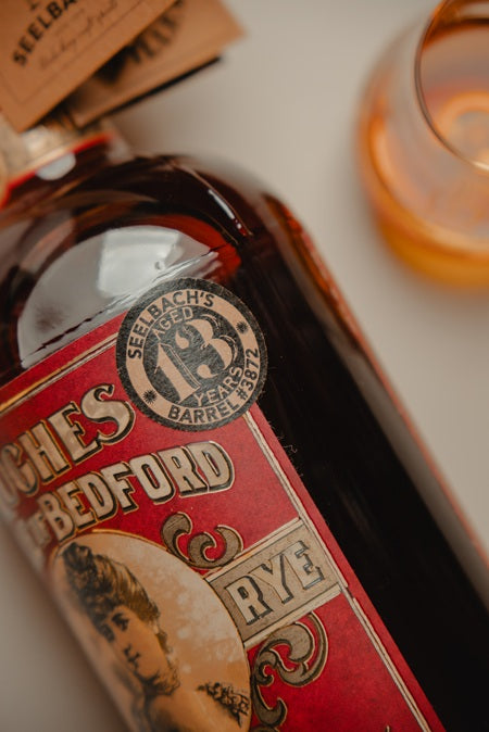 Hughes Brothers "Belle of Bedford" 13-Year Single Barrel #3872 112.47 proof - Selected by Seelbach's
