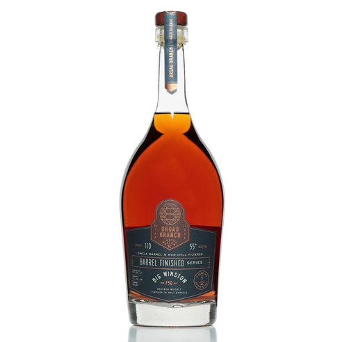 Broad Branch Distillery "Big Winston" Bourbon Whiskey Finished in Malt Barrels