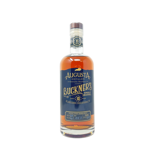Augusta Distillery Buckner's 10-Year Single Barrel Bourbon Barrel #38 108.8 proof - Selected by Seelbach's
