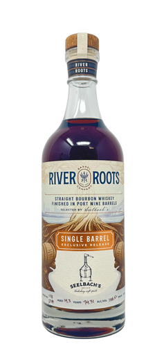 River Roots Barrel Co. - 14-Year Port Finished Single Barrel Bourbon VSB-04 - 148.62 Proof - Selected by Seelbach's