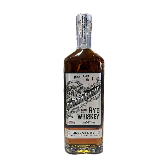 Golden Sheaf Whiskey Co. Reserve Series Batch #1: Once Upon a Rye