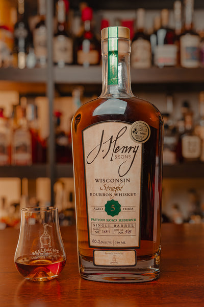 J. Henry & Sons Patton Road Reserve Single Barrel #1887 120.4 proof - Selected by Seelbach's