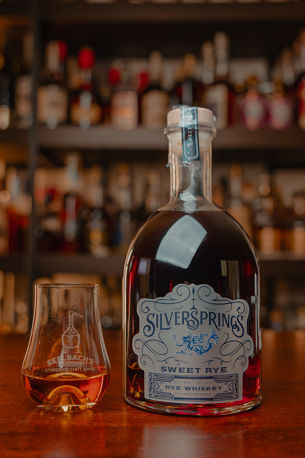 Jw Rye J.W Kelly & Co. Silver Springs Sweet Rye Whiskey – Seelbach's