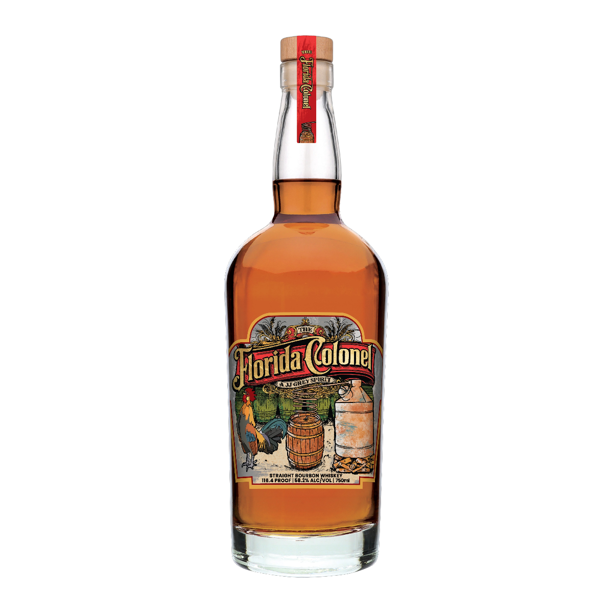 Pre-sale] JJ Grey's Florida Colonel Straight Bourbon Whiskey