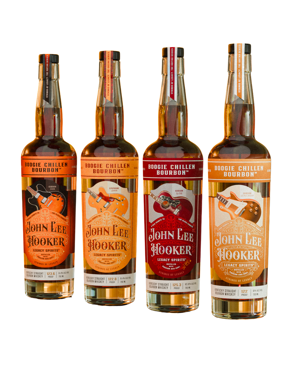 John Lee Hooker Legacy Spirits Boogie Chillen Bourbon Kentucky Straight Bourbon Collection
