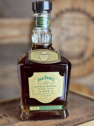 Jack Daniel's Single Barrel Rye Whiskey 135.5 proof - Selected by Breaking Bourbon