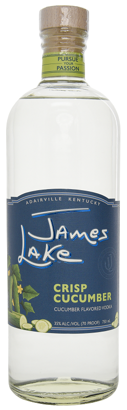 James Lake Crisp Cucumber Flavored Vodka