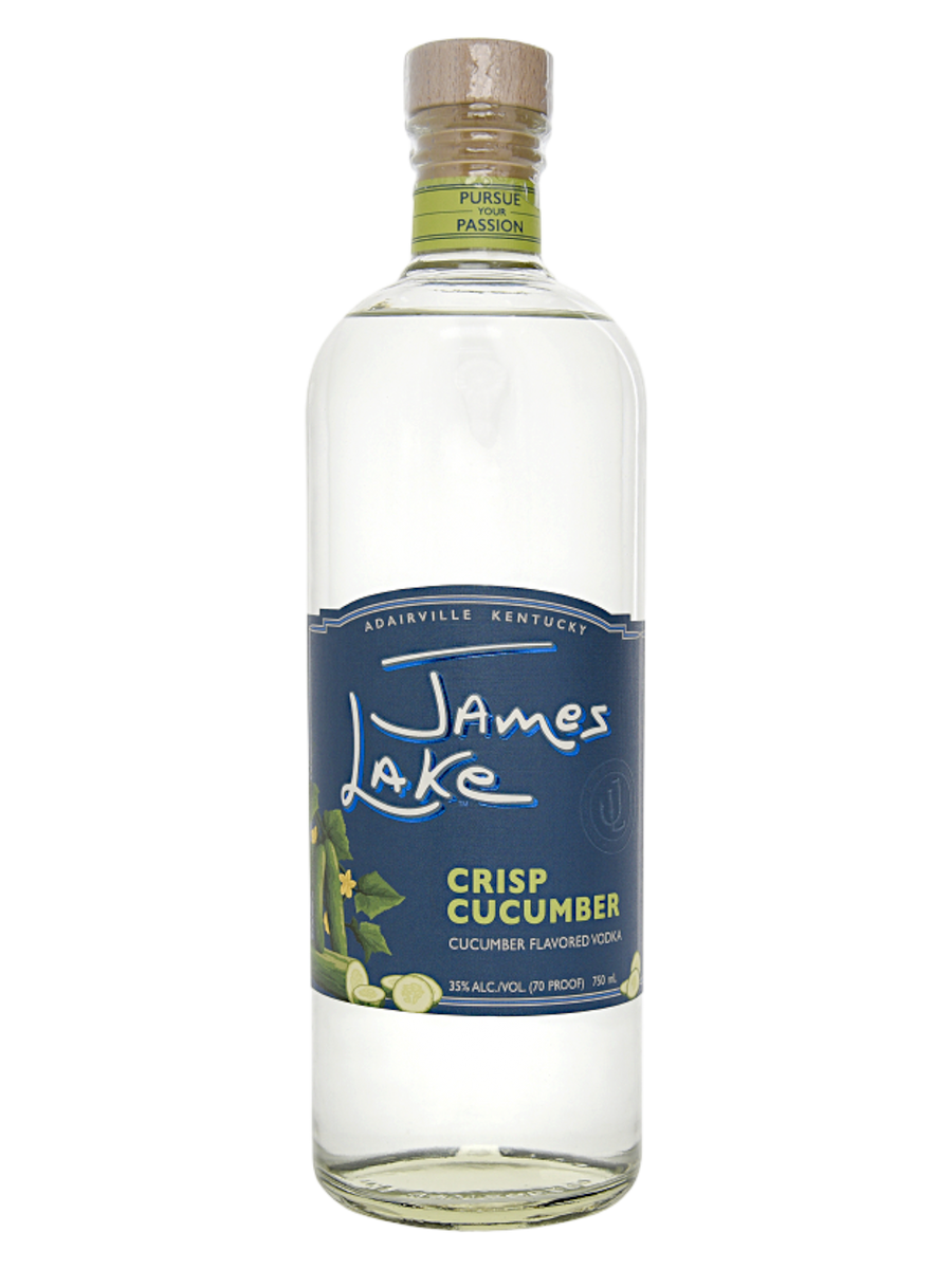 James Lake Crisp Cucumber Flavored Vodka