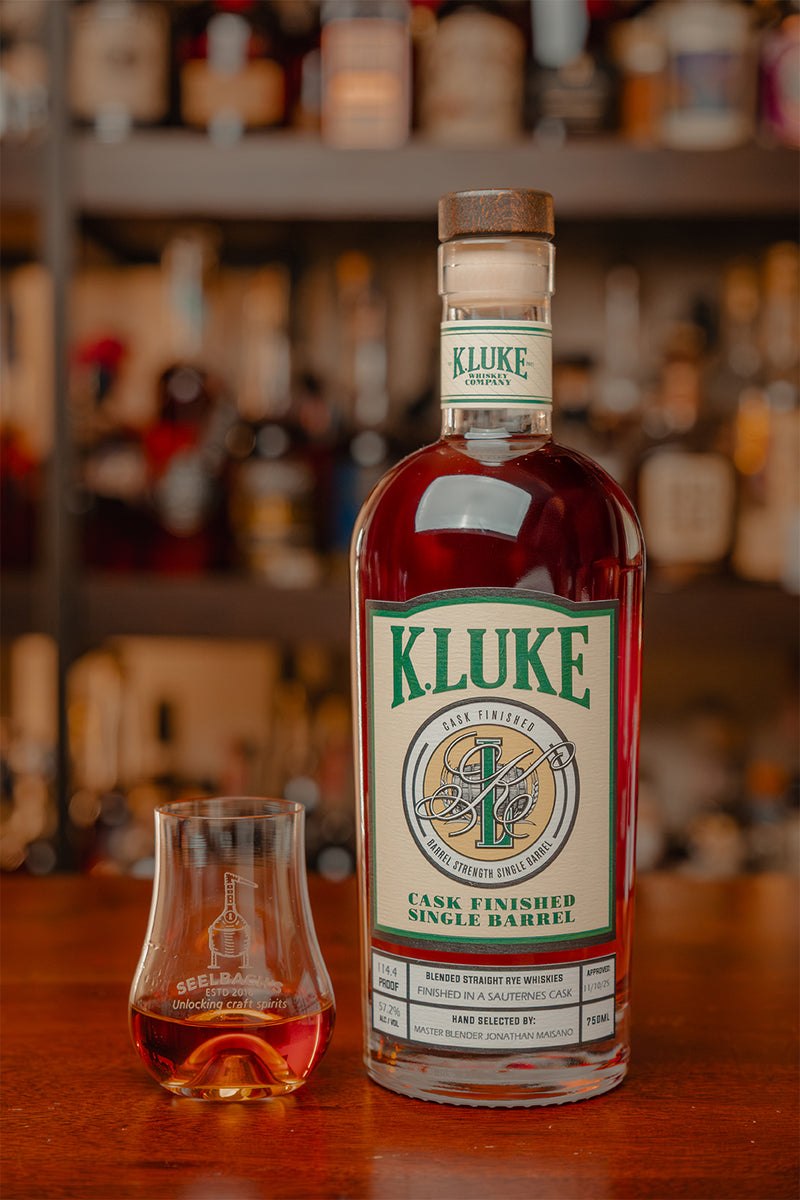 K.LUKE Whiskey Company Sauternes Cask Finished Single Barrel Rye