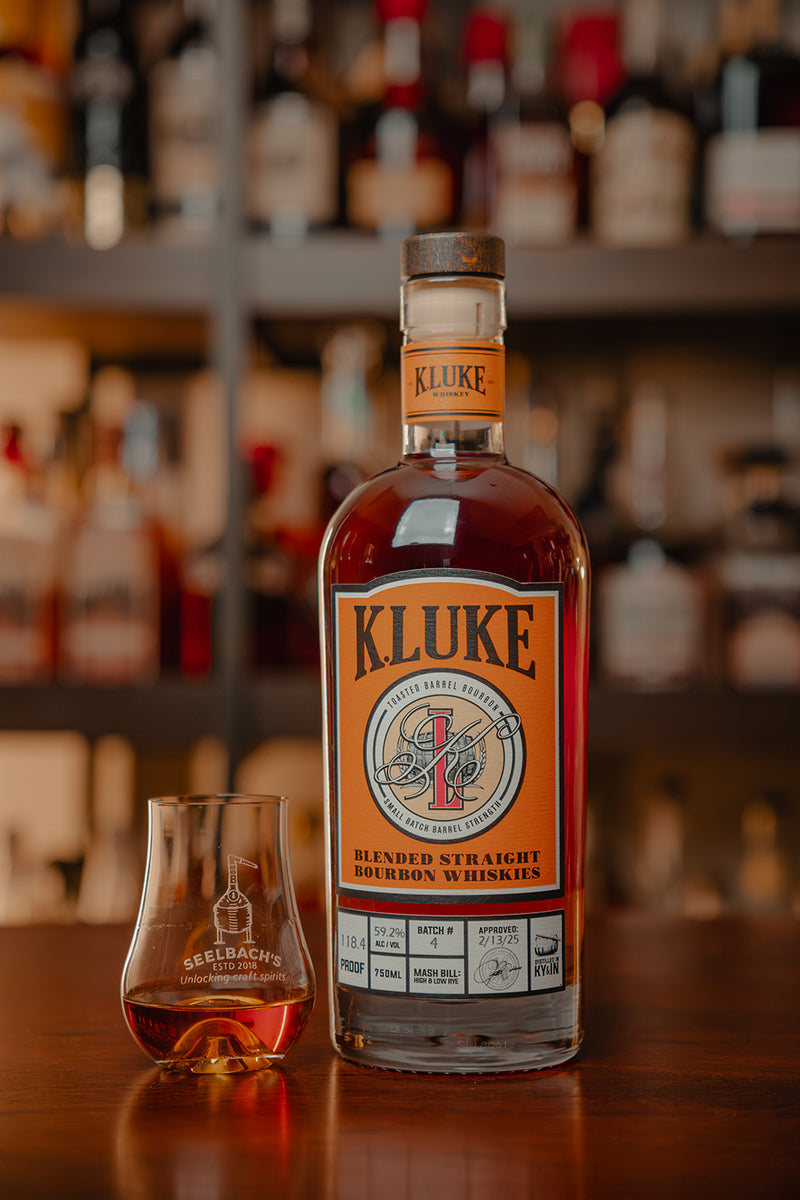 K.LUKE Toasted Barrel Barrel Strength Bourbon Batch 4