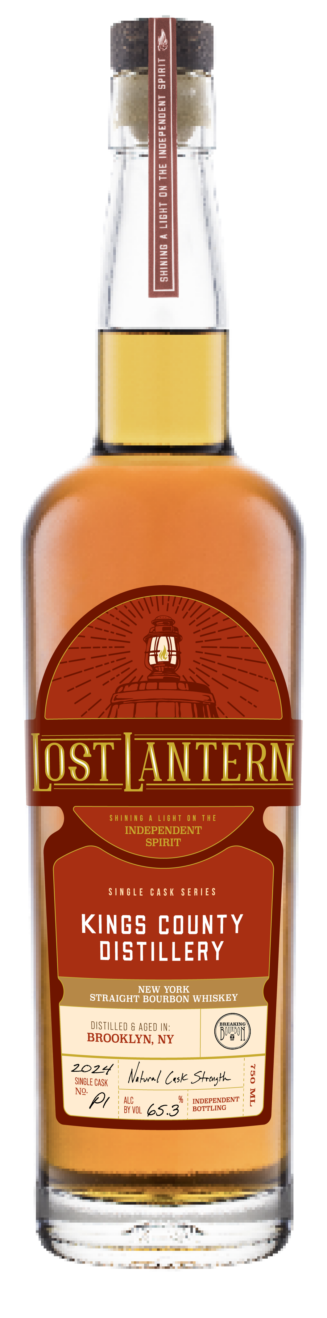 Lost Lantern Kings County Bourbon Private Cask #1 - Breaking Bourbon