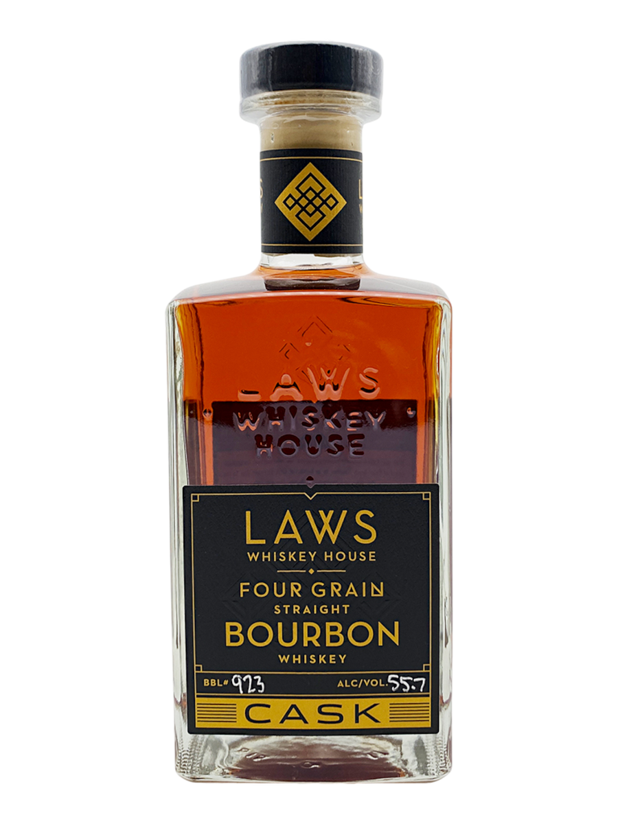 Laws Whiskey House Four Grain Cask Strength Bourbon Whiskey