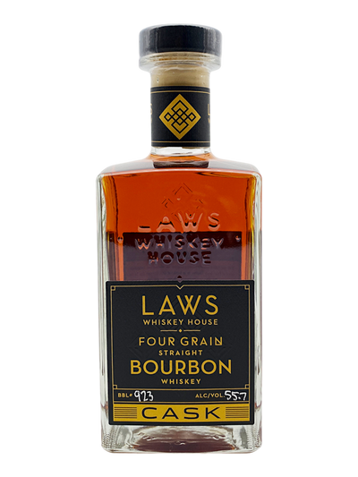 Laws Whiskey House Four Grain Cask Strength Bourbon Whiskey