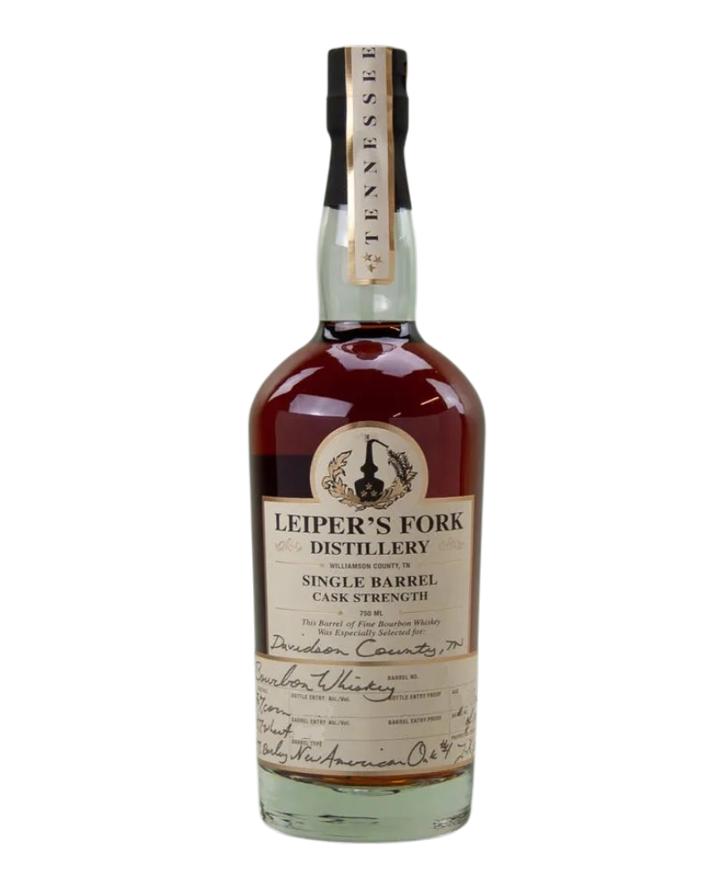 Leiper's Fork 8-Year Single Barrel Tennessee Whiskey - Selected by Seelbach's