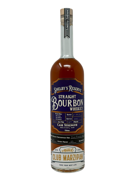 Lost State Distilling Shelby's Reserve Cask Strength Bourbon
