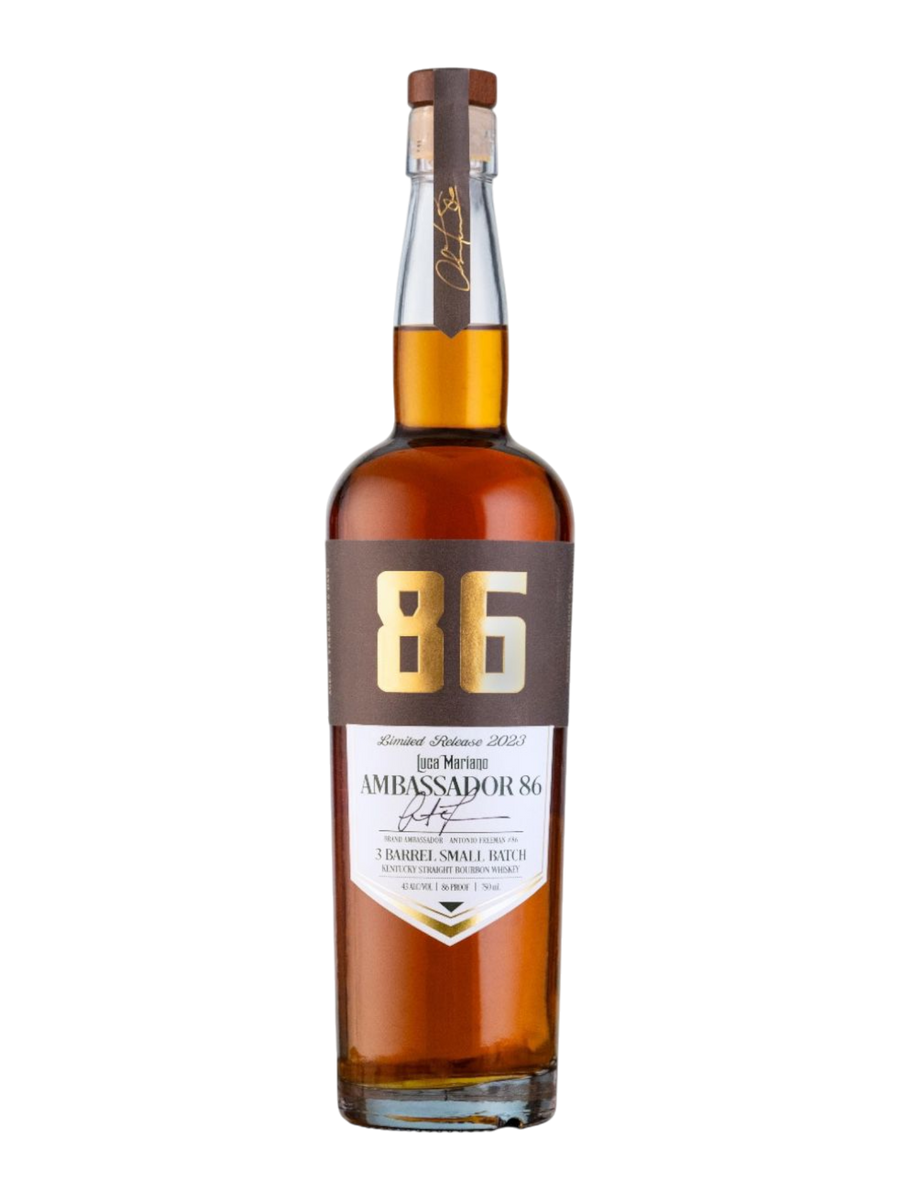 Luca Mariano Ambassador 86 Kentucky Straight Bourbon Whiskeyのボトル画像