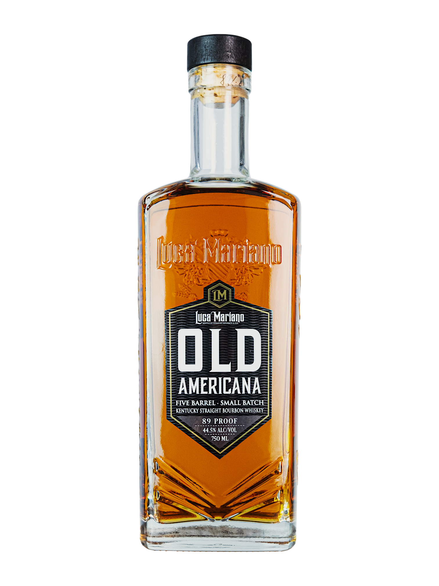 Luca Mariano Old Americana Small Batch Kentucky Straight Bourbonのボトル画像
