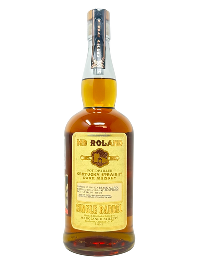 MB Roland Single Barrel Kentucky Straight Corn Whiskey #I16-17A 116.3 Proof - Selected by Fred Minnick