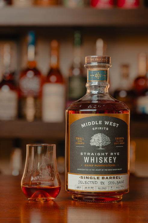 Middle West Spirits Single Barrel Dark Pumpernickel Rye #20-5207 123.4 proof - Selected by Seelbach's