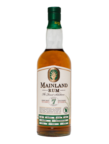 Mainland Rum Georgia 7-Year 115.8 proof
