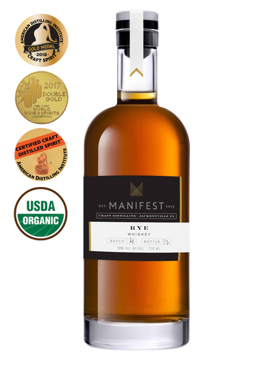 Manifest Distilling Rye Whiskey