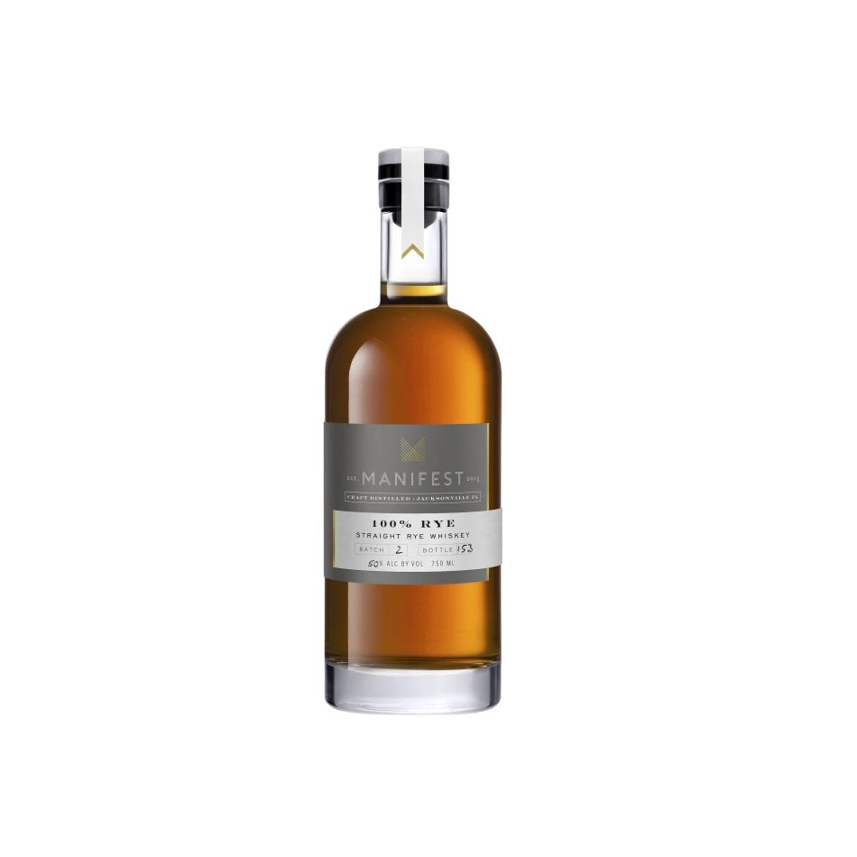 Manifest 100% Rye Whiskeyのボトル画像