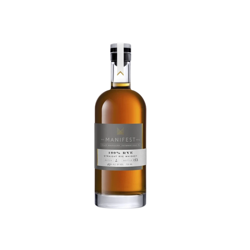 Manifest Distilling 100% Rye Whiskey