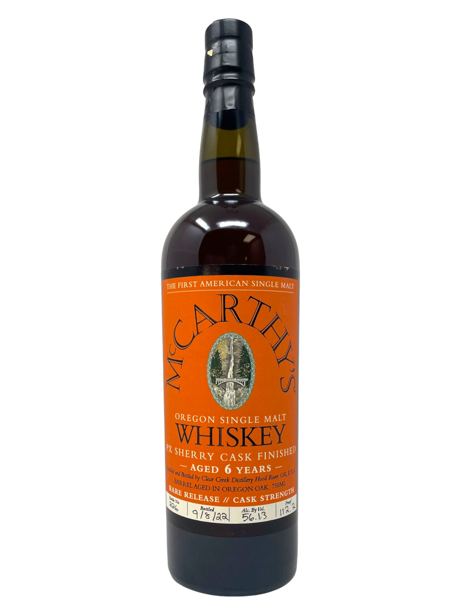 McCarthy's Rare Release 6-Year 112.2 Proof Single Malt PX Sherry Cask Finish