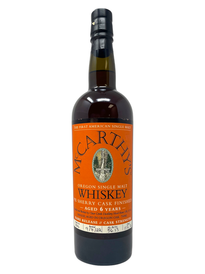 McCarthy's Rare Release 6-Year 112.2 Proof Single Malt PX Sherry Cask Finish