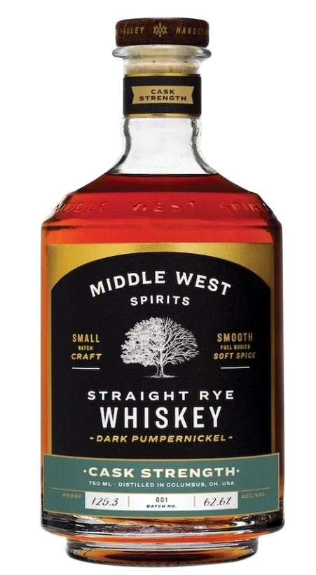 Middle West Cask Strength Straight Rye Whiskey