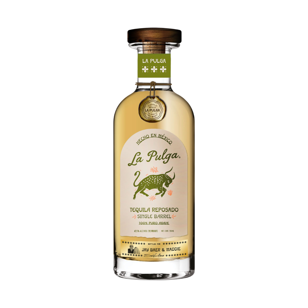 La Pulga Tequila Reposado Single Barrel - Selected by Jay Baer & Maddie