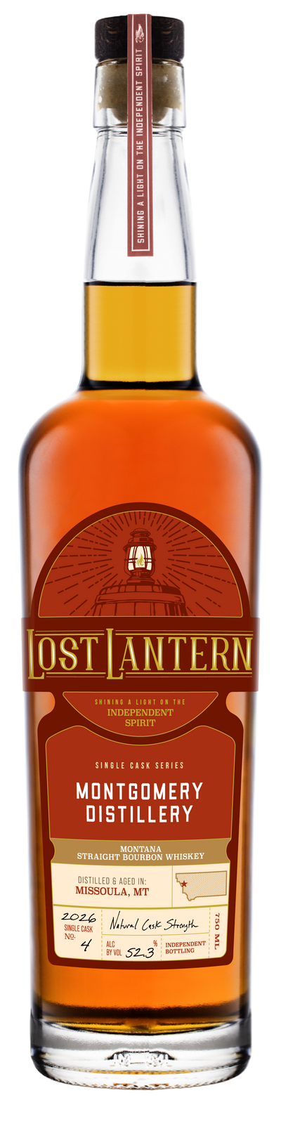 Lost Lantern Spring 2026 Collection: Montgomery Distillery Montana Straight Bourbon Whiskey