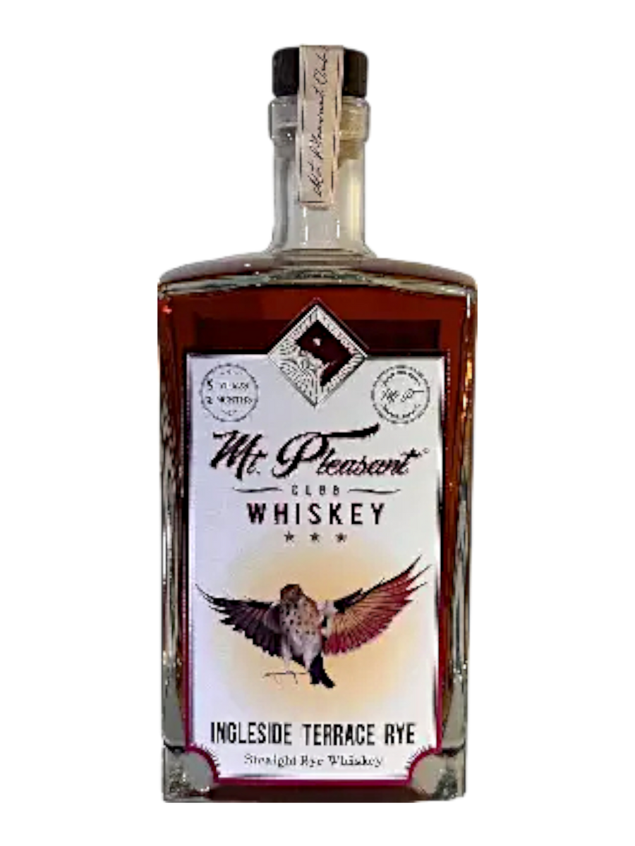 Mt. Pleasant Club Whiskey Ingleside Terrace Rye Whiskey Single Barrel #146