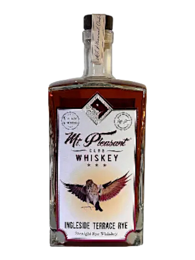Mt. Pleasant Club Whiskey Ingleside Terrace Rye Whiskey Single Barrel #146