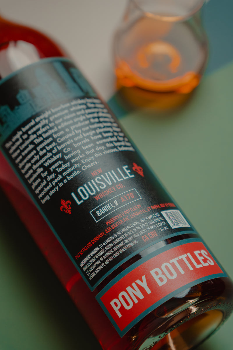 NULU New Louisville 10-Year "Pony Bottles" HAZMAT Bourbon #A170 - Selected by Seelbach's