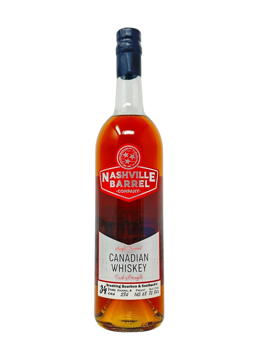 Nashville Barrel Co #284 34-Year Canadian “The Dusty Funk One” 145.68 proof - Selected by Breaking Bourbon