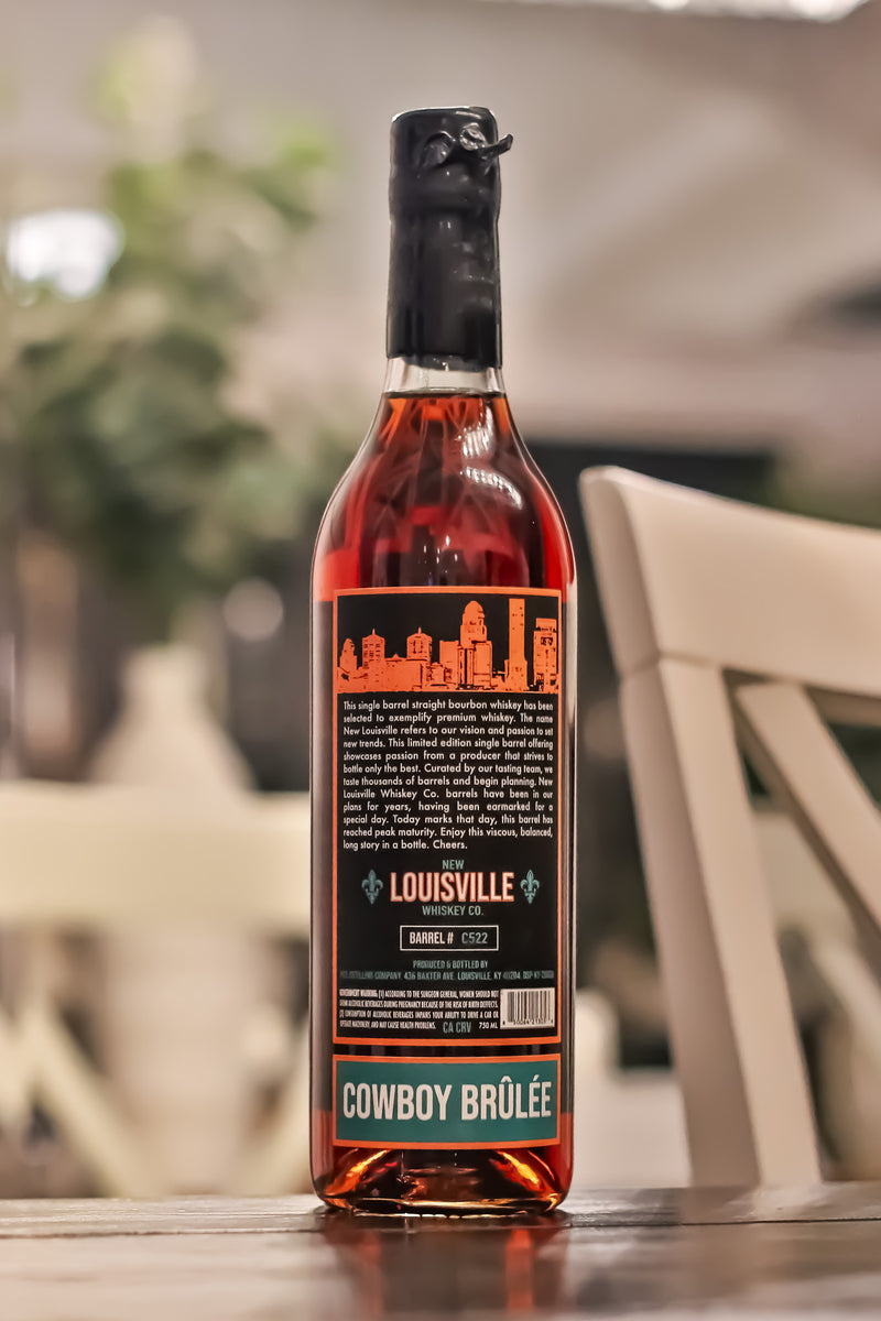 NULU New Louisville 8-Year Bourbon #C522 "Cowboy Brûlée" - Selected by Bourbon Enthusiast