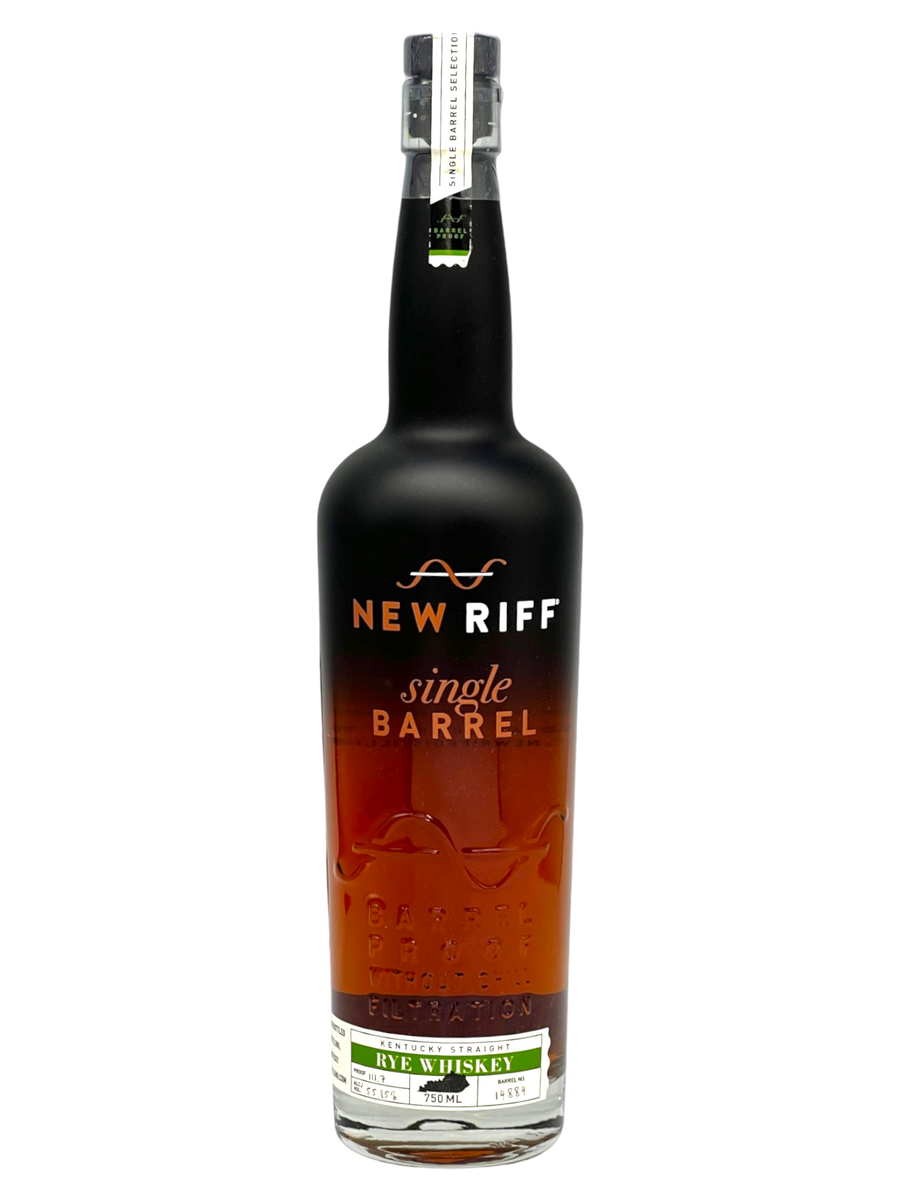 New Riff Single Barrel Kentucky Straight Rye #14884 111.7 proof - Selected by Seelbach's