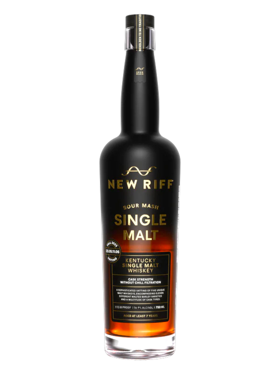 New Riff Kentucky Single Malt Whiskeyのボトル画像