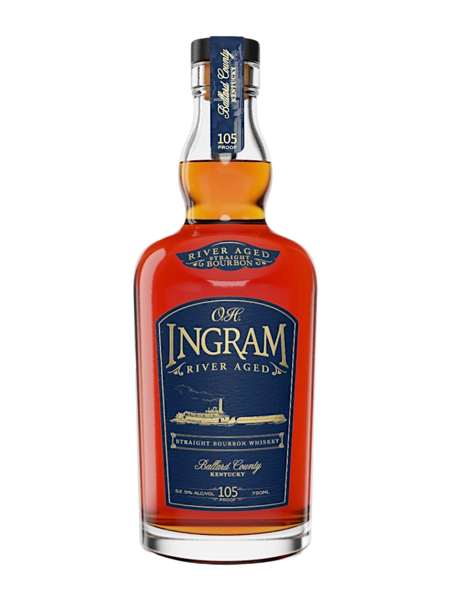 O.H. Ingram River Aged Wheated Straight Bourbonのボトル画像