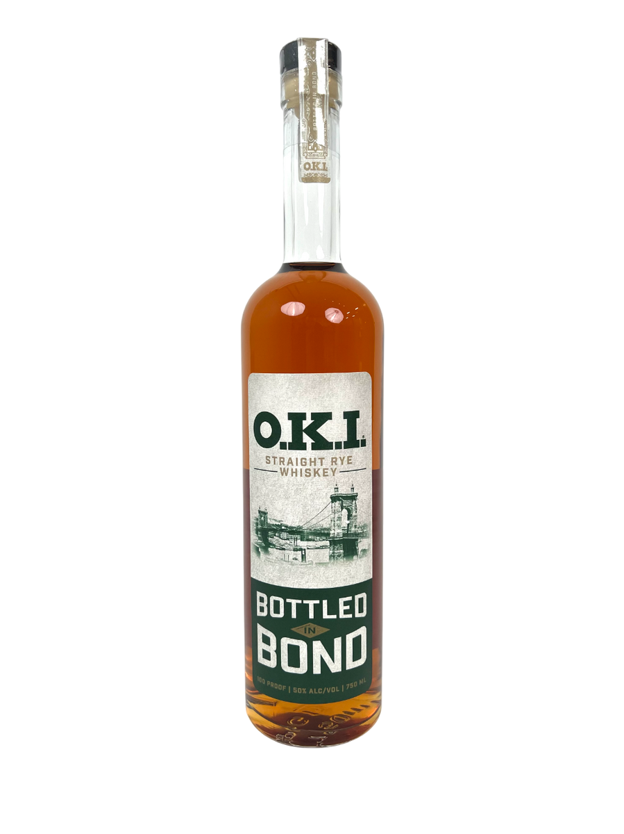 O.K.I Bottled-in-Bond Straight Rye Whiskey