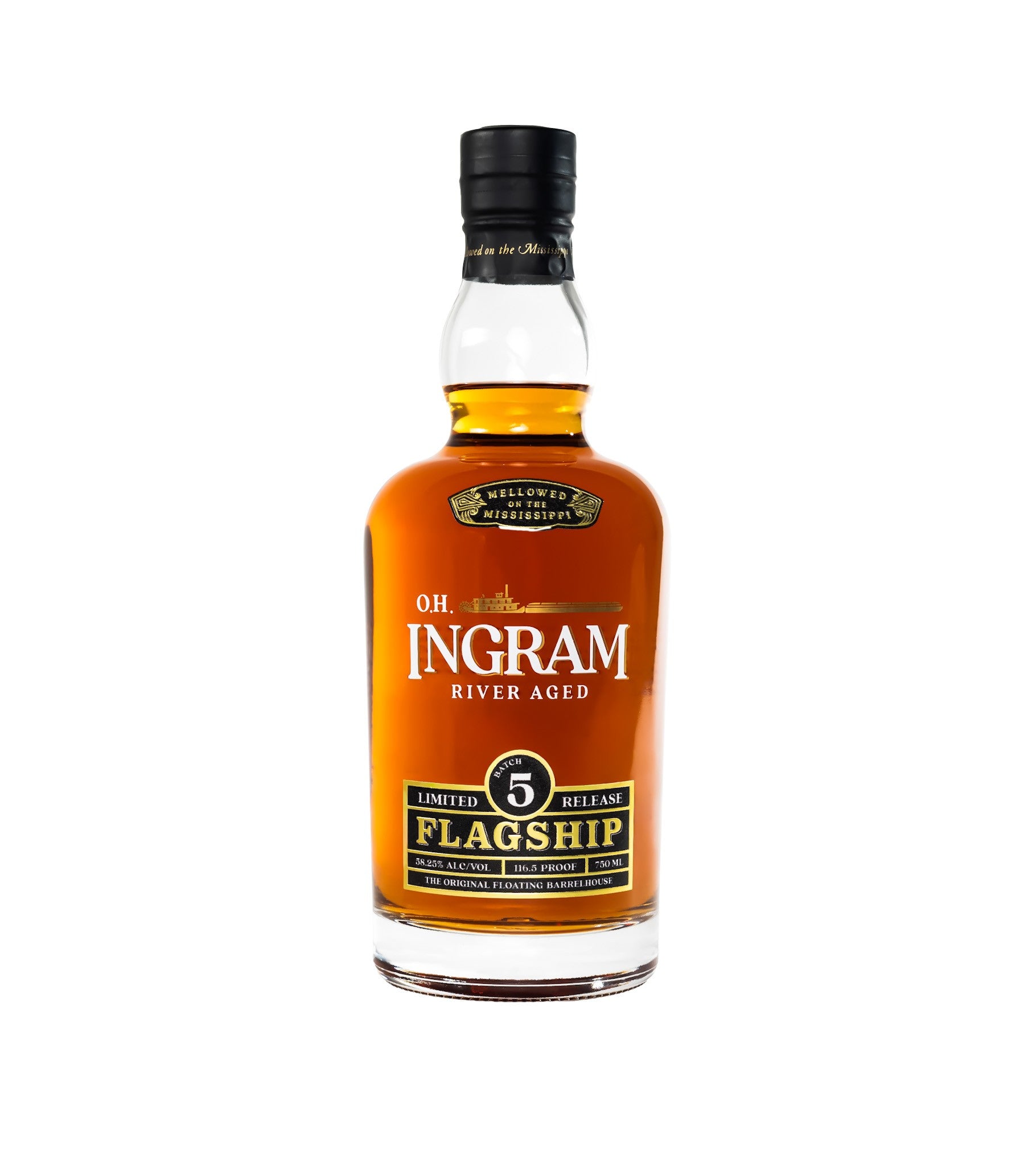 O.H. Ingram River Aged 2025 Flagship Bourbonのボトル画像
