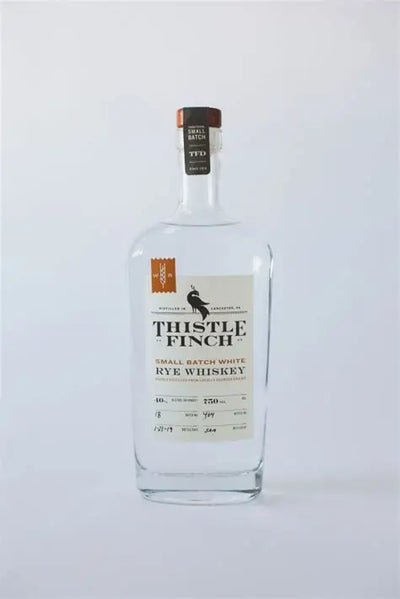 Thistle Finch Small Batch White Rye Whiskey 80 Proof Batch 10