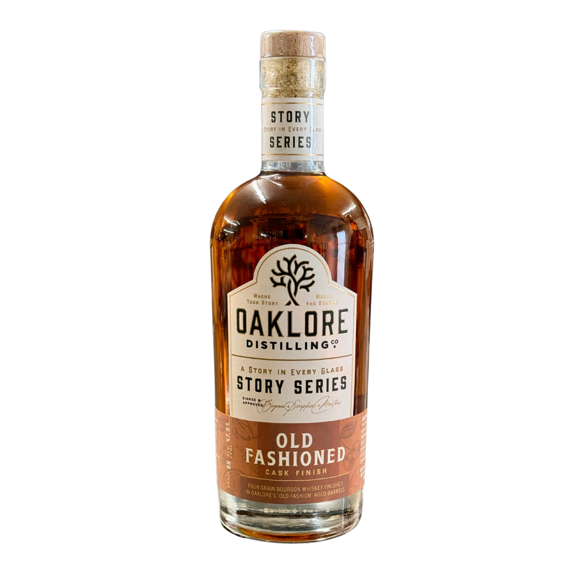 Oaklore Distilling Story Series: Old Fashioned Cask Finish Bourbon