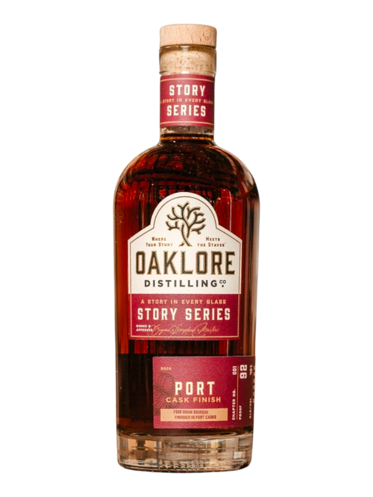 【希少】OAKLORE DISTILLING ウィスキー Oaklore Four Grain Bourbon Port Finish – Seelbach's