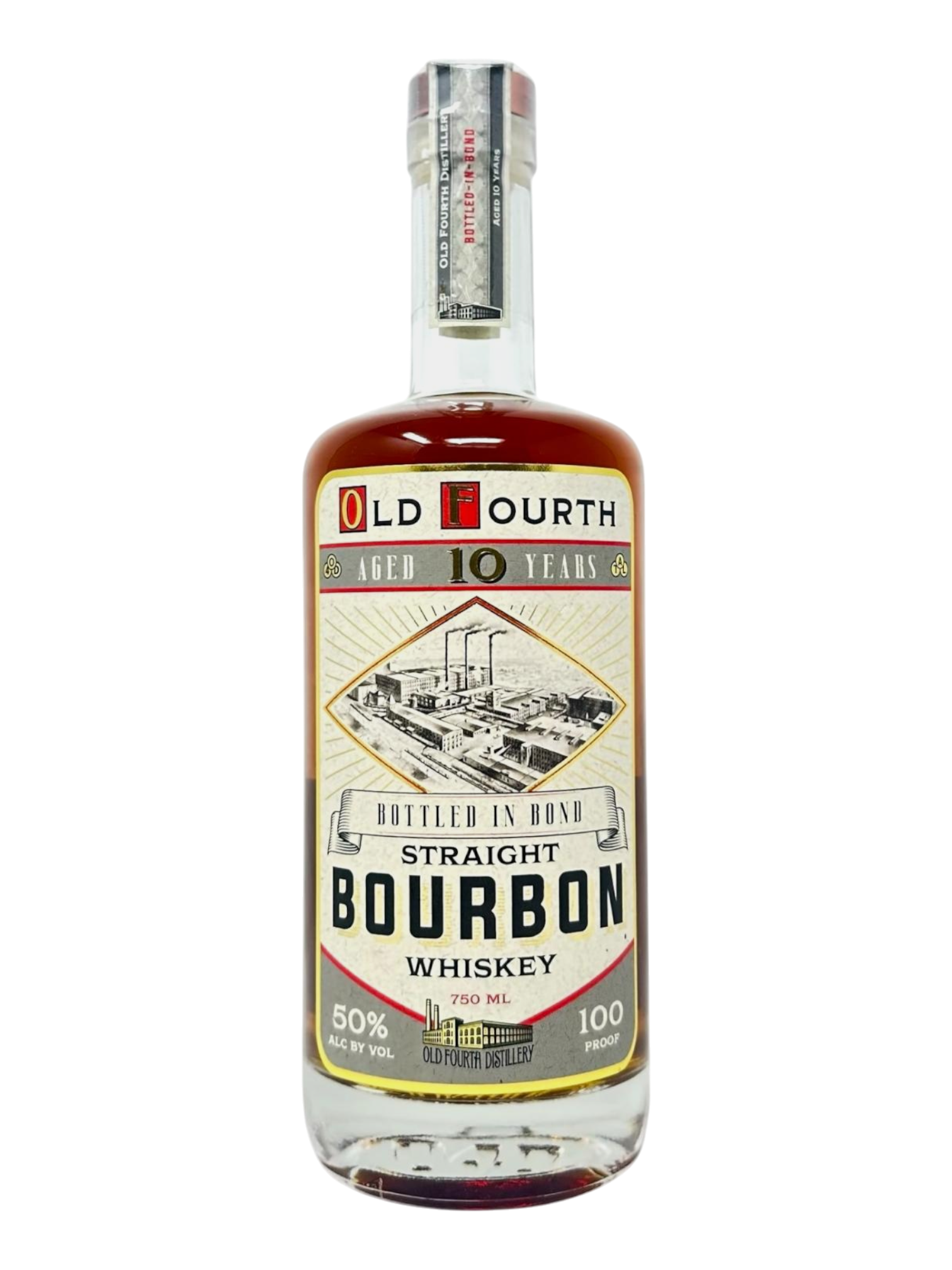 Bottled-in-Bond Straight Bourbon Whiskeyのボトル画像