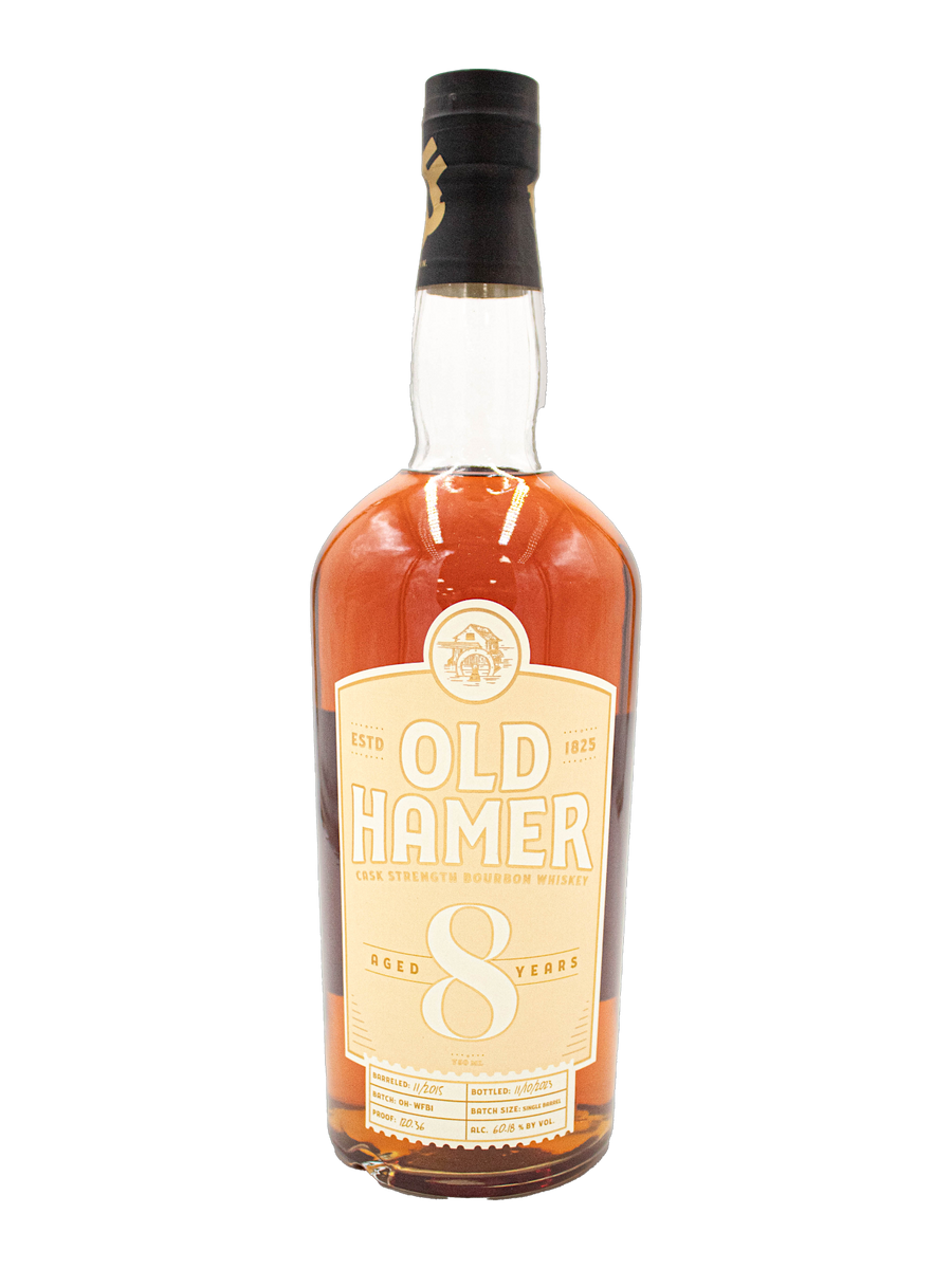 Old Hamer 8-Year Single Barrel Straight Bourbon Whiskey